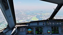 Landing At Boston Logan International Airport | Toliss A321 | X-Plane12
