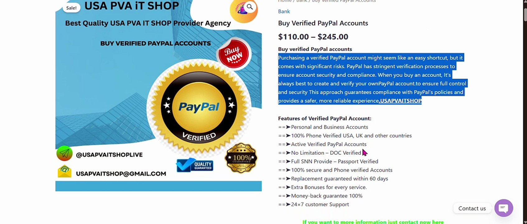 7 Best Place To Buy Verified PayPal Accounts in USA