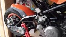 Test new moteur Bzm 50, dome 0.3, echappement TPR Blata