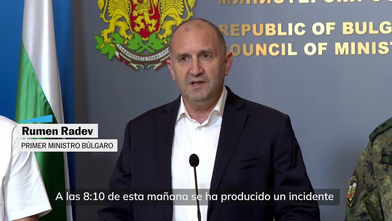 El primer ministro búlgaro afirma que "no ha habido víctimas" tras estrellarse un dron
