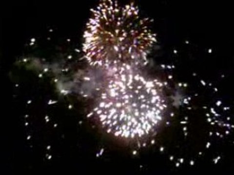 Feu d'artifice de trouville Sur mer 14JUIL2006