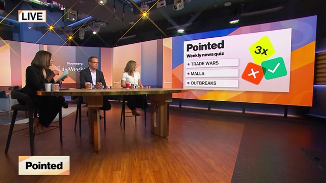 Pointed! Bloomberg's Weekly News Quiz For Risk-Takers