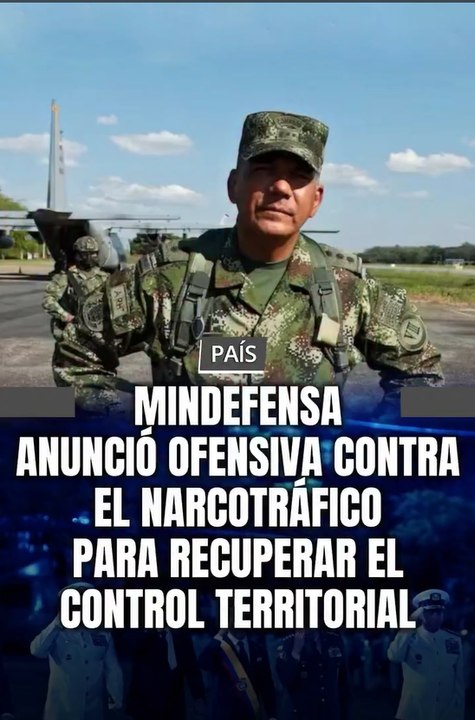 “Firmeza y determinación total para defender a Colombia”.