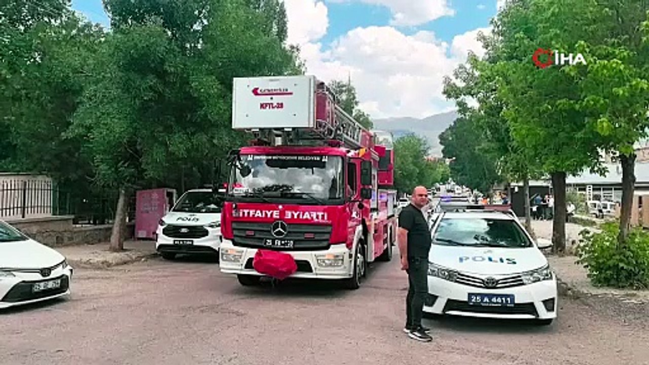 Erzurum'da dehşet anları: Çocuklarıyla intihara kalkışan uzaklaştırma kararlı koca korku saçtı
