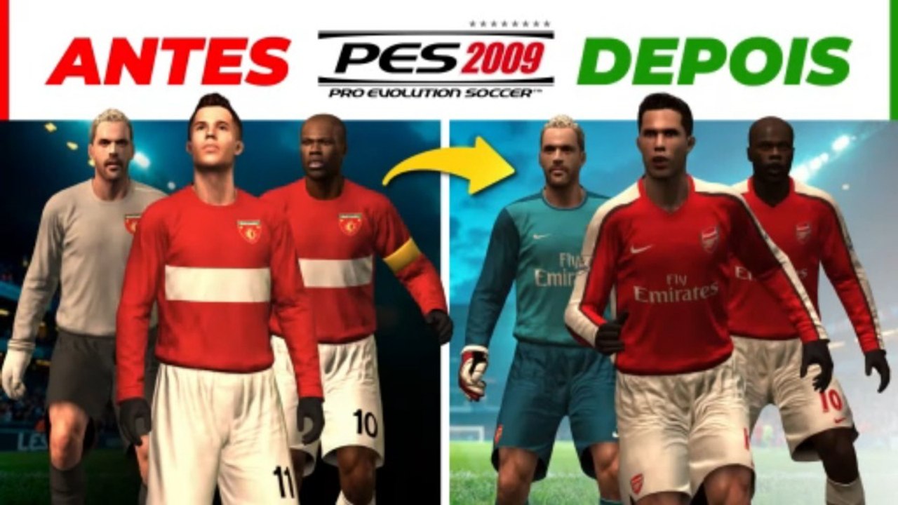 🚨 COMO JOGAR O PES 2009 TOTALMENTE LICENCIADO...