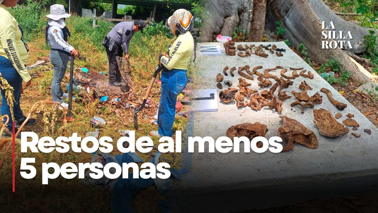 Madres buscadoras hallan restos humanos en Chiapas