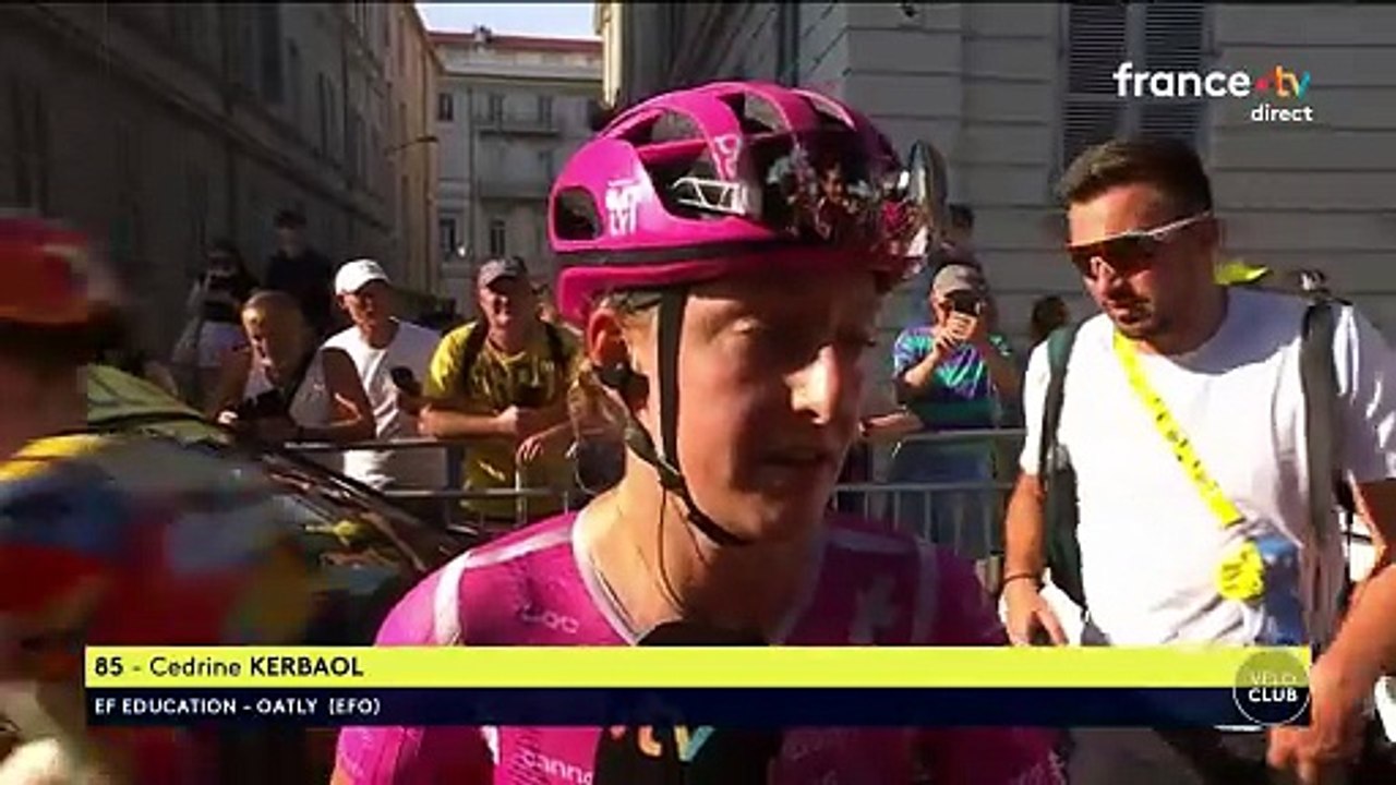 Etape 8 - Cédrine Kerbaol : On savait qu'on devait être en bonne position
