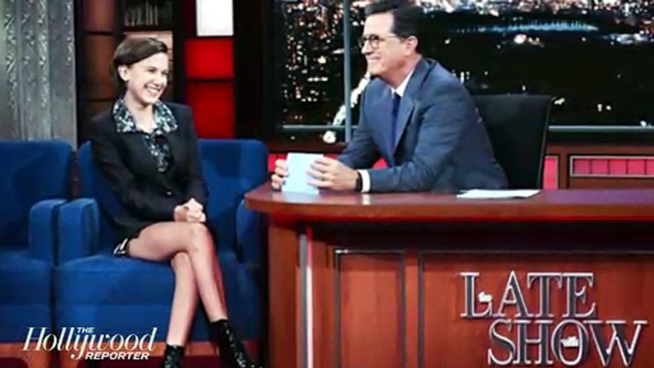 Millie Bobby Brown Chats 'Stranger Things,' Becoming a Teen, Emmys on 'Late Show' | THR News [Full Movie]