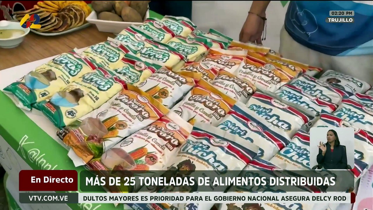 Ferias del Campo Soberano distribuyen más de 25 toneladas de alimentos en el estado Trujillo