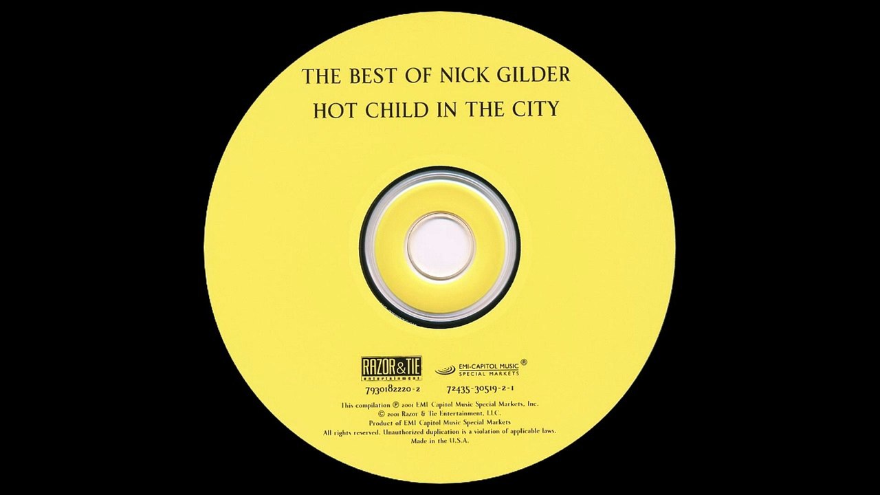 Nick Gilder – The Best Of Nick Gilder - Hot Chi...
