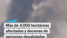 NO USAR | Las imágenes de los incendios de Niebla (Huelva) y Castellón