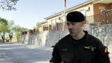 El agente que se hizo viral al rescatar un perro de un incendio: "Ayudar es un orgullo"