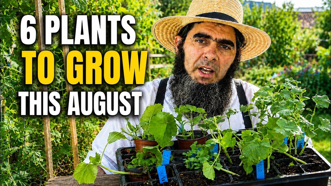 6 Vegetables to Grow in August for a Late Harvest