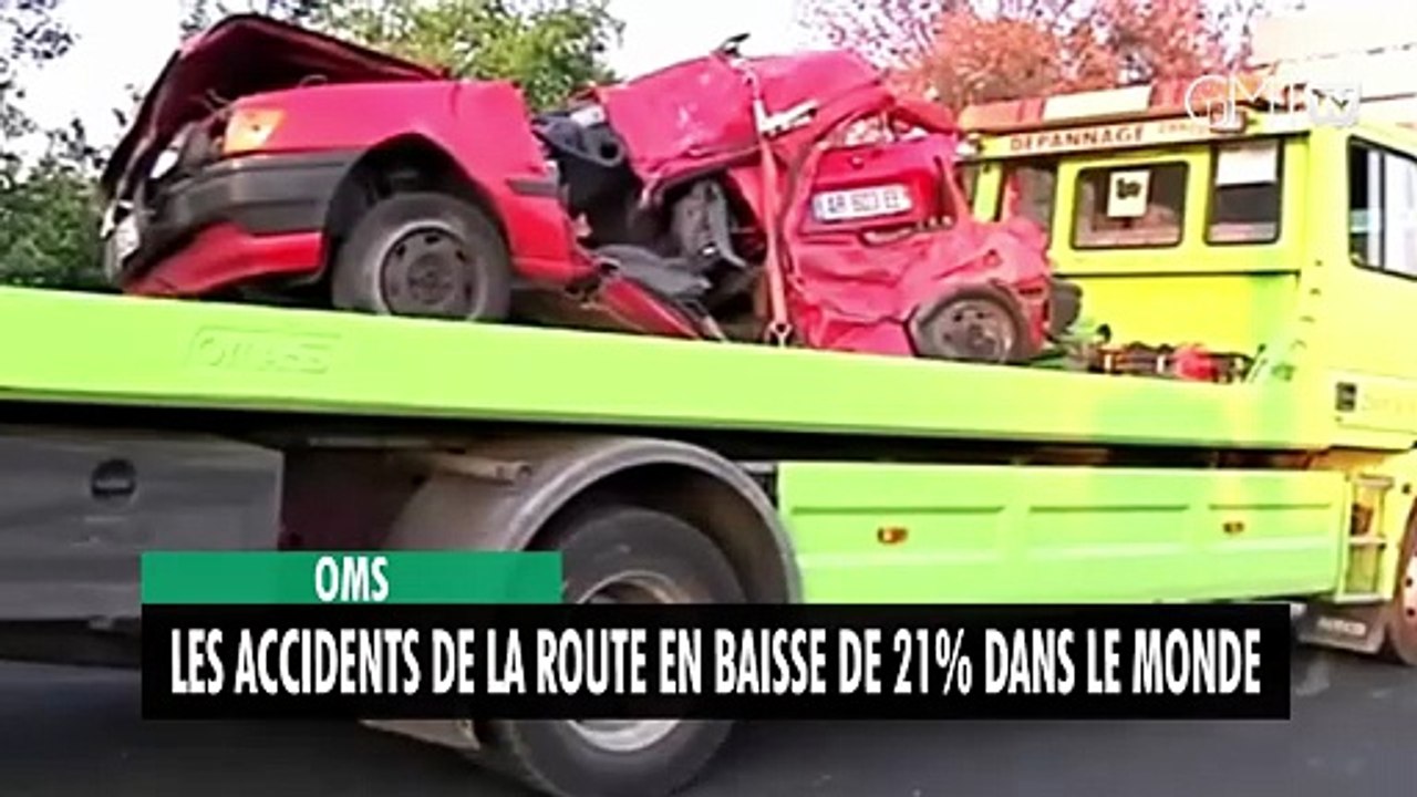 [#Reportage] OMS : les accidents de la route en baisse de 21% dans le monde