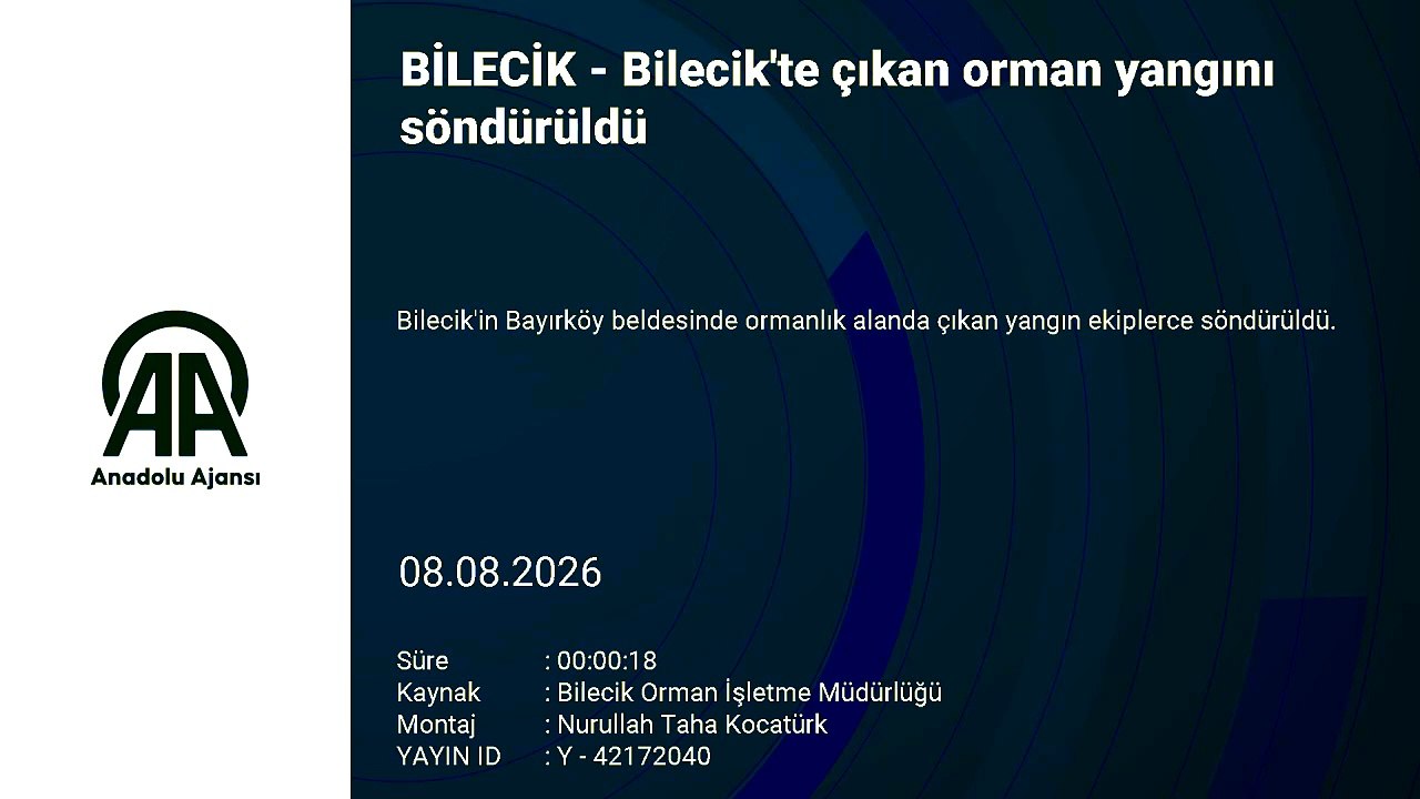 Yürekler ağızlara geldi! Bilecik’te ormanlık alanda alevler yükseldi