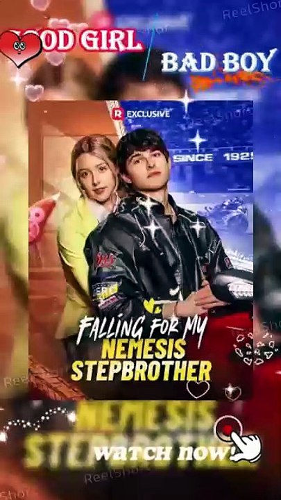 HOT ☪️Falling for My Nemesis Stepbrotherr [Eng Sub] - NO CUT 🎞️Dailymotion #ReelShort [Full Movie]