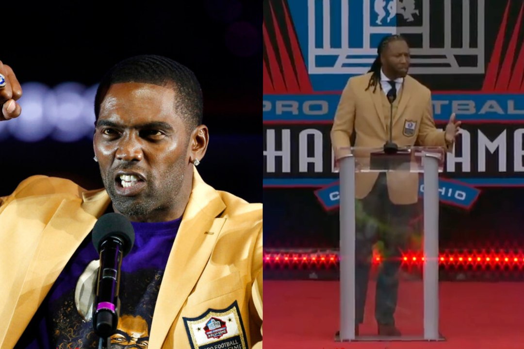 Larry Fitzgerald vive un momento de círculo completo en el Hall of Fame junto a Randy Moss