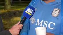 Napoli-Celta Vigo 1-1, la reazione dei tifosi a Castel di Sangro VIDEO