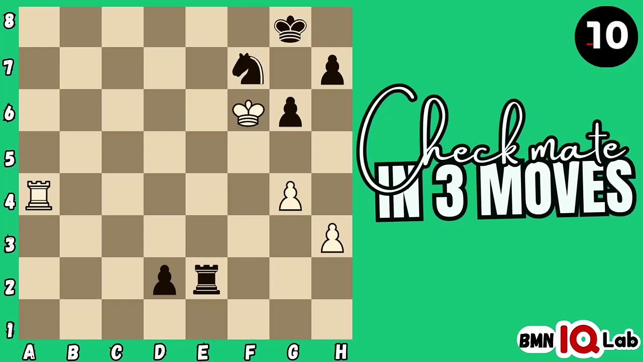 #ThinkAhead 🧠🔮 Can you checkmate in 3 moves? (Part 97) (White to play)♟️