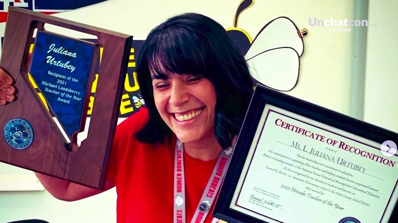 Esta es la historia de Juliana Urtubey, la colombiana que es la maestra del año en Estados Unidos