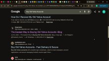 The 10 Sites Guide to Buying Old Yahoo Accounts .. ...