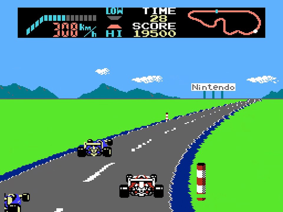 F-1 Race (1984) NES