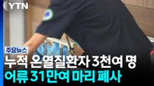 누적 온열질환자 3천여 명...양식 어류 31만여 마리 폐사 / YTN