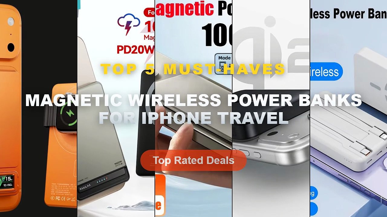 Cheap & Best Magnetic Wireless Power Banks For...