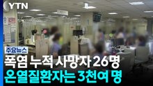 폭염 누적 사망자 26명...누적 온열질환자 3천여 명 / YTN