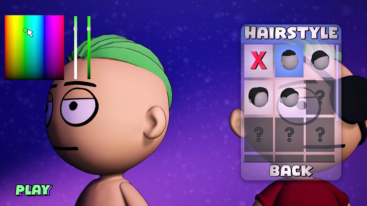 HitTube Demo - Character Creation