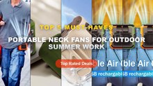 Best Portable Neck Fans For Outdoor Summer Work on AliExpress | Review - New Portable Air Conditioner,Waist Clip Fan Wit...
