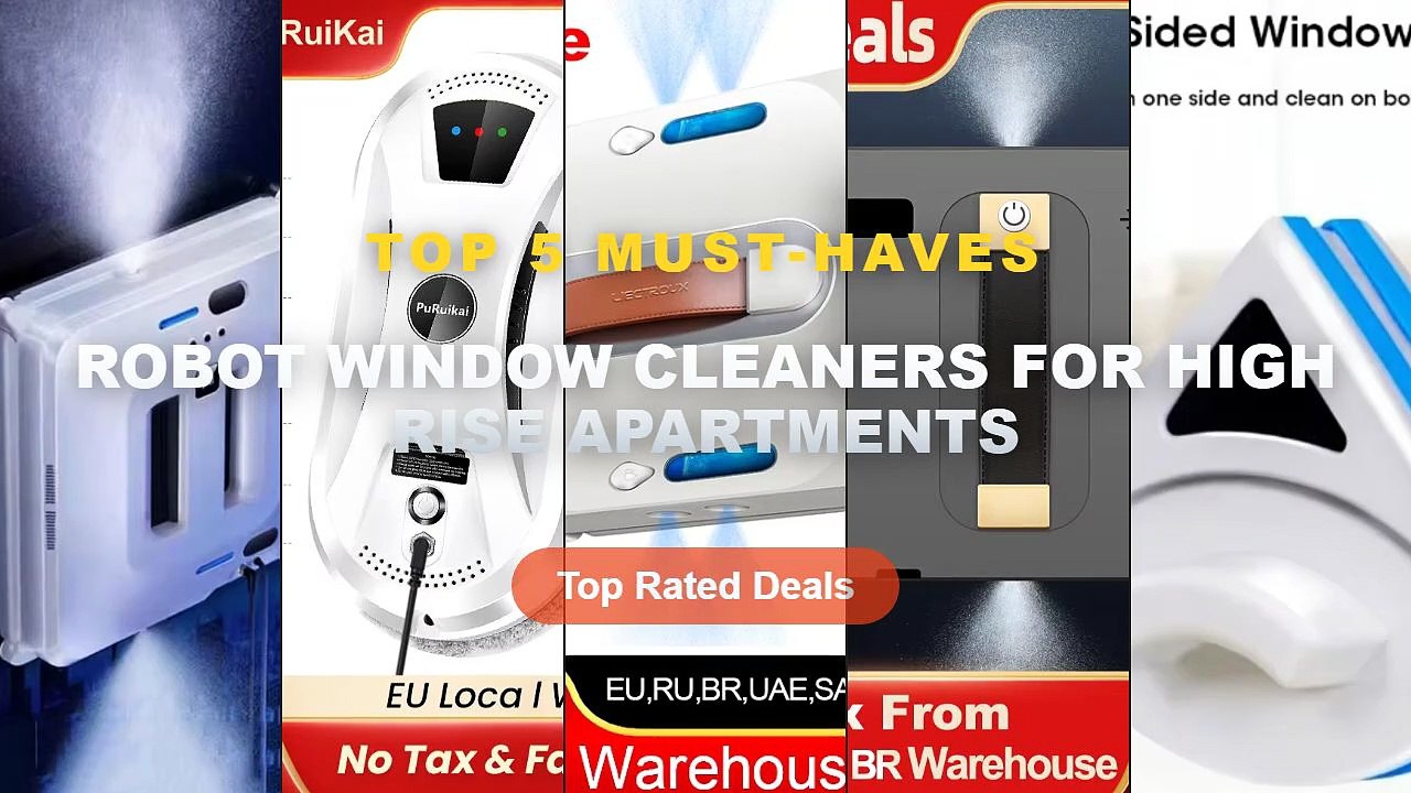 Cheap & Best Robot Window Cleaners For High Ris...
