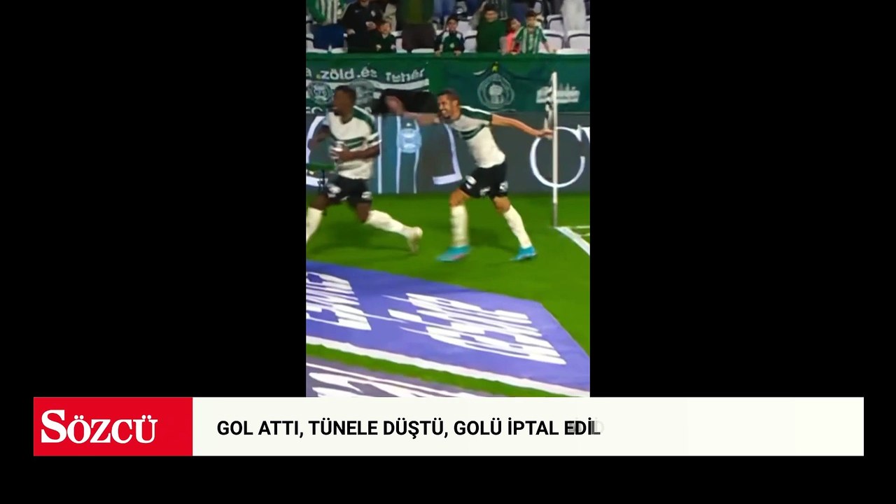 Gol Sevinci Kabusa Döndü! Futbolcu Tünele Uçtu