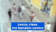 Lecco, rissa tra bande in centro