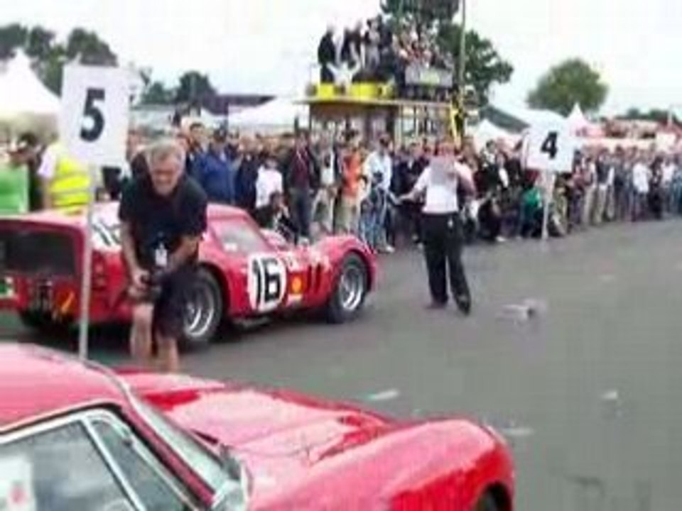 24H du Mans classic 2008 plateau au départ