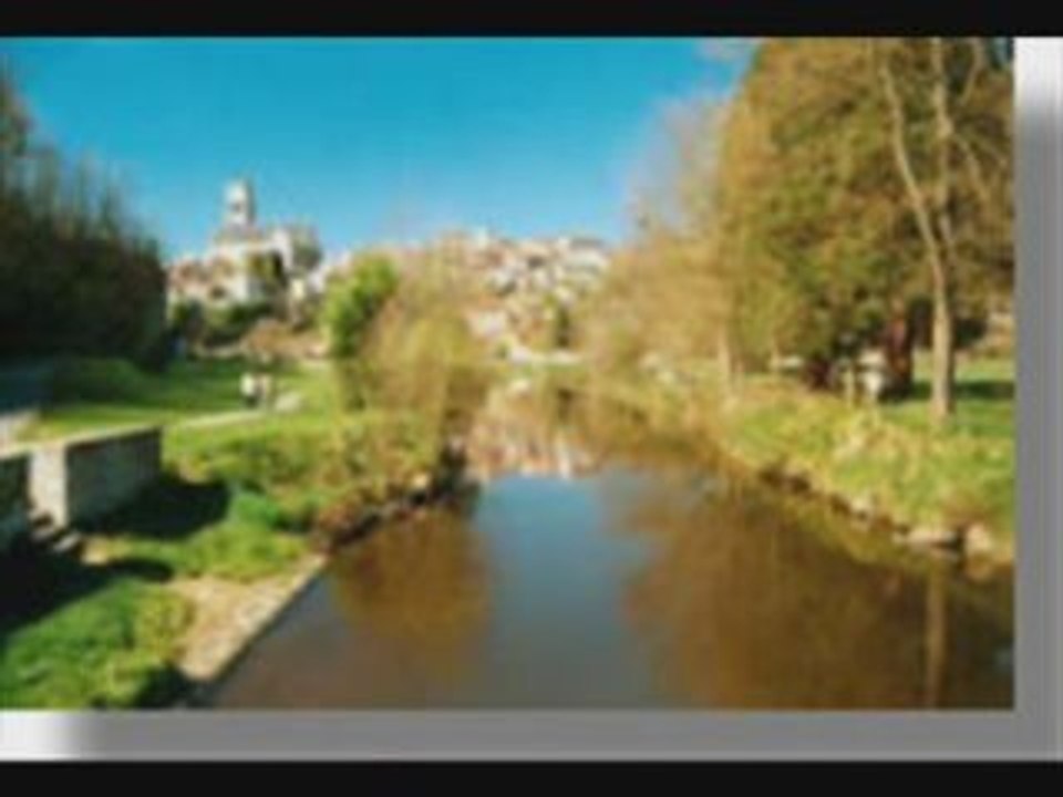 La ville de Bellac et ses environs