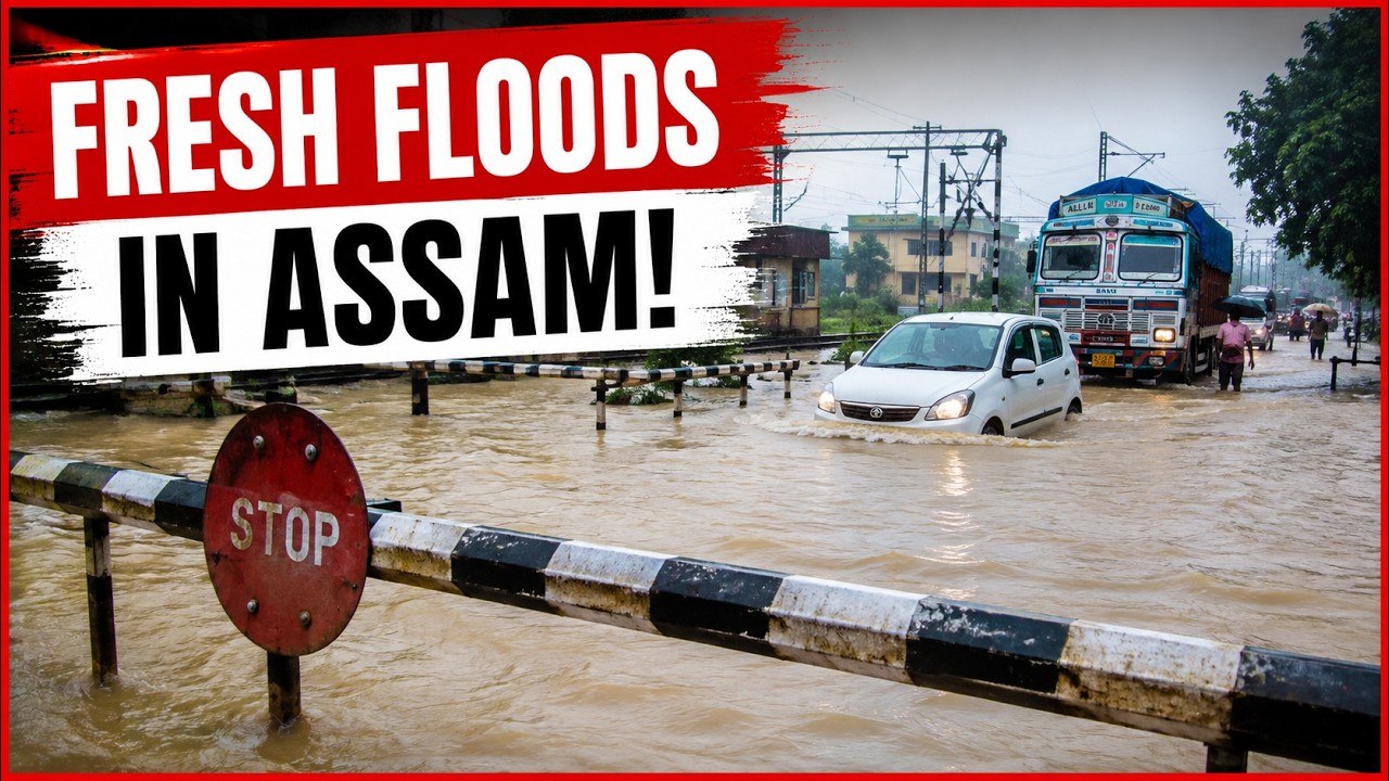 Fresh Floods in Assam! Roads Submerge in Karbi | Railway Tracks Underwater | NE News