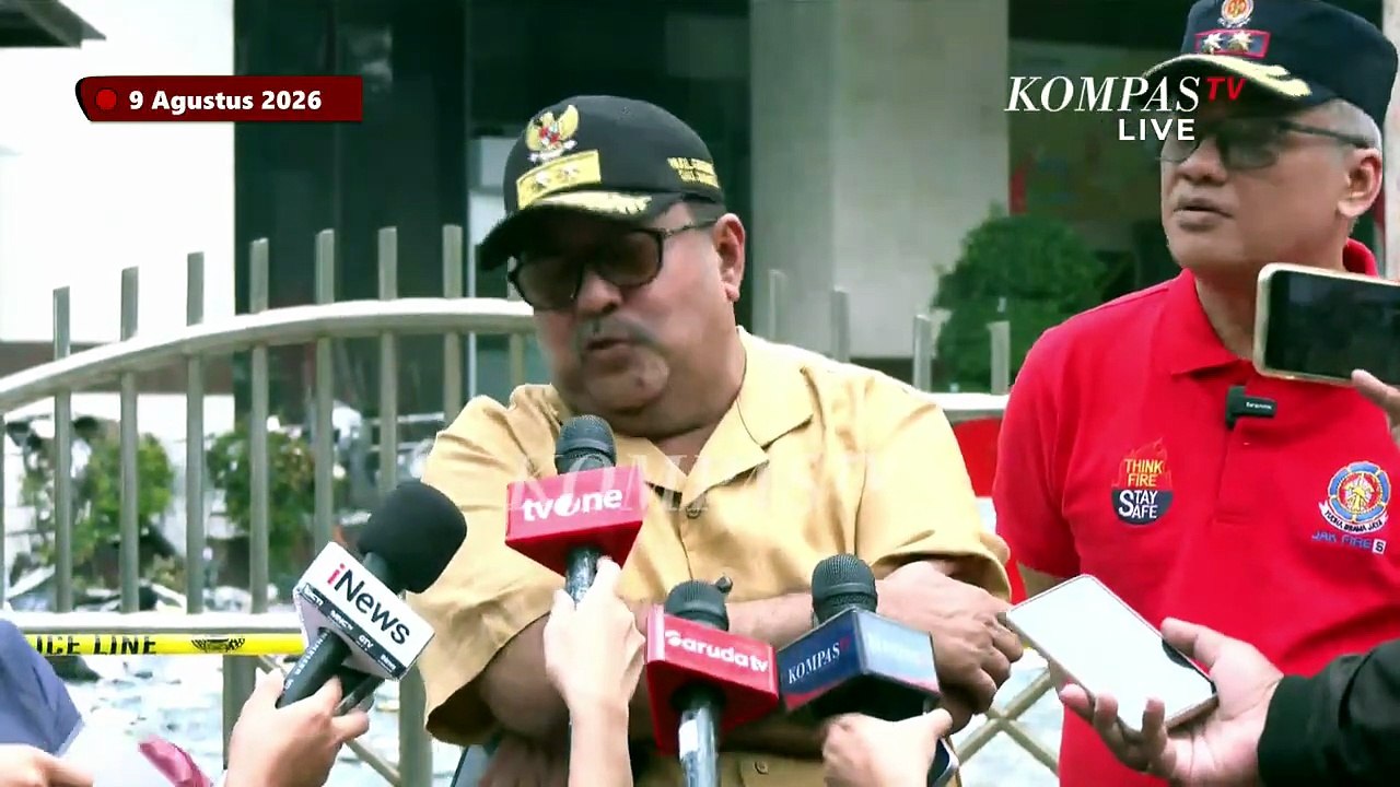 Wagub Jakarta Rano Karno Tinjau Gedung Bapenda DKI Pascakebakaran: Tak Ada Masalah, Database Ada
