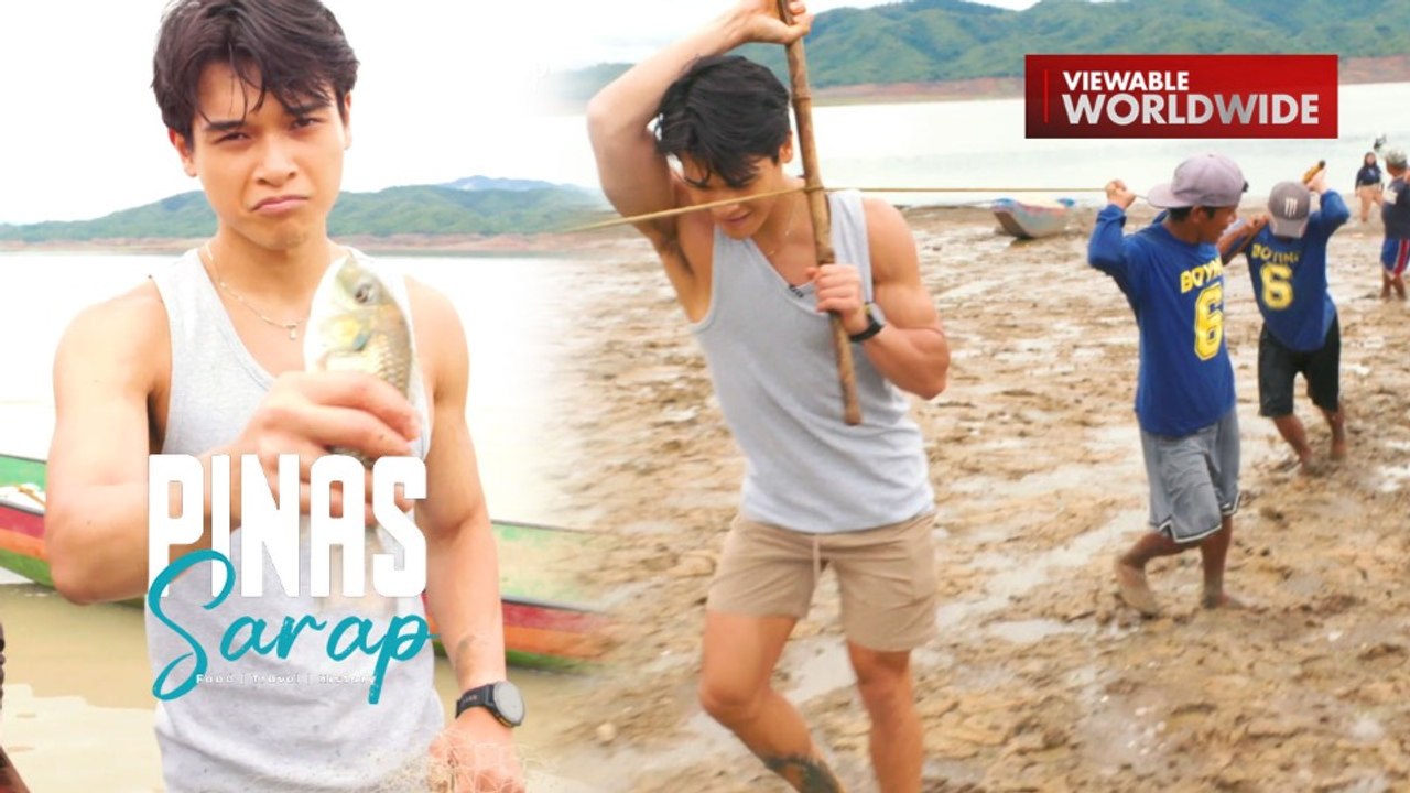 Vince Maristela, sinubukan ang panglalambat ng isda sa Pantabangan, Nueva Ecija | Pinas Sarap