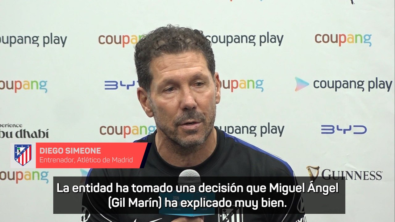 Simeone asegura la continuidad de Julián Álvarez: "La situación es muy clara; la entidad tomó una decisión"