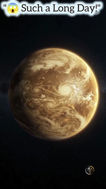 😱 A Day on Venus Is Longer Than Its Year! 🌌
