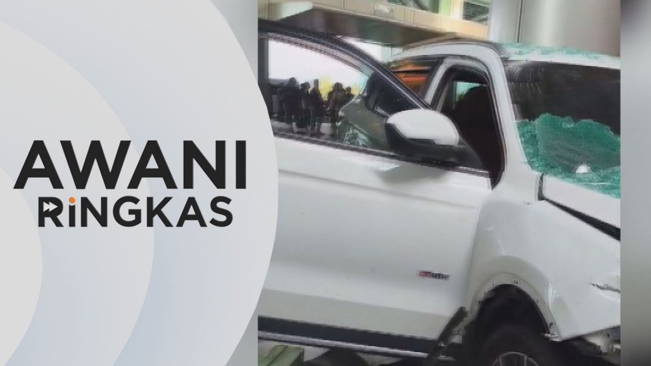 AWANI Ringkas: Lupa letak 'P' punca kereta rempuh KKIA