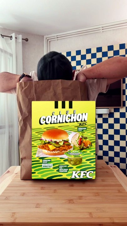 La série Cornichon de KFC... #kfc #food #cornichon