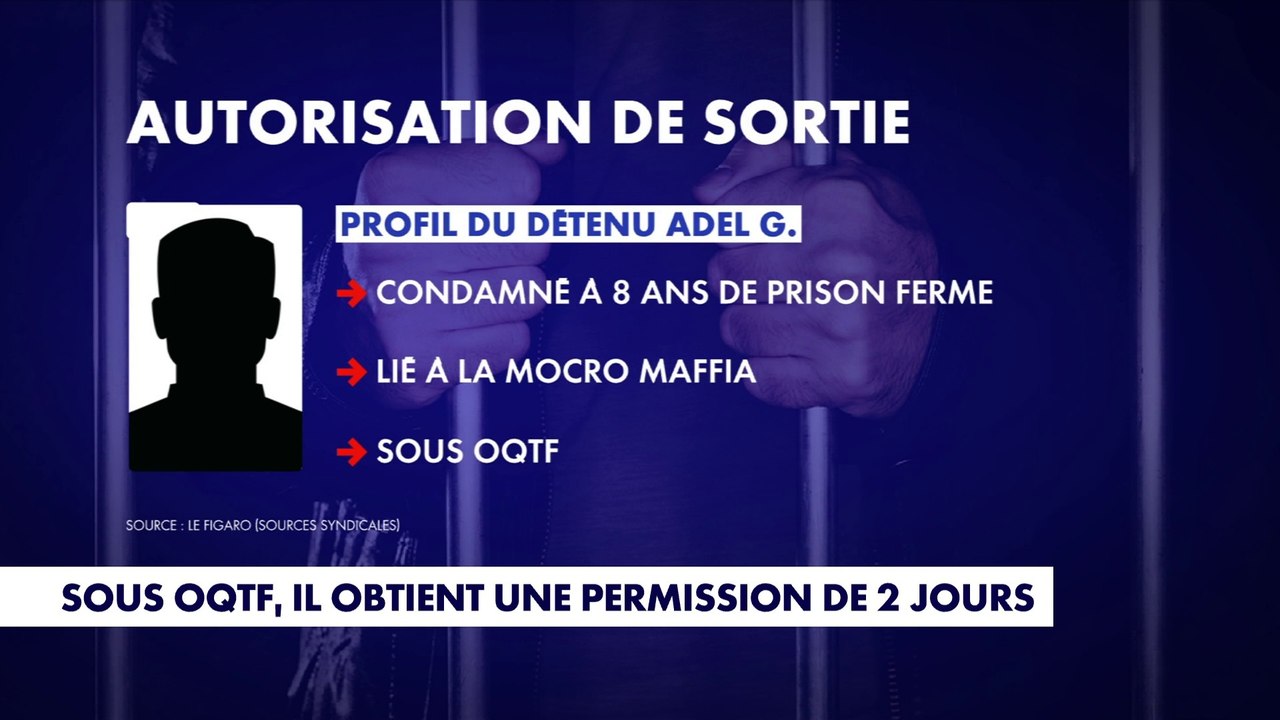 Sous OQTF, il obtient une permission de deux jours