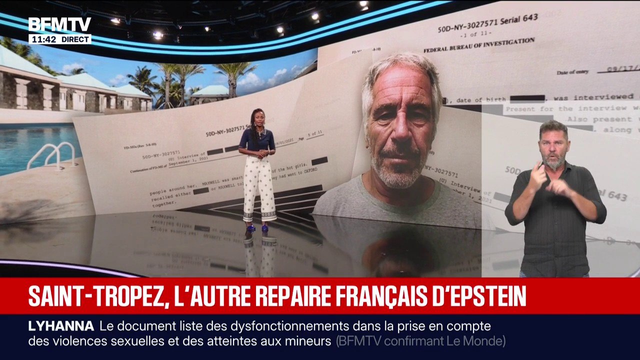 LES ÉCLAIREURS - Ce que révèlent les Epstein Files sur les liens entre Jeffrey Epstein et Saint-Tropez