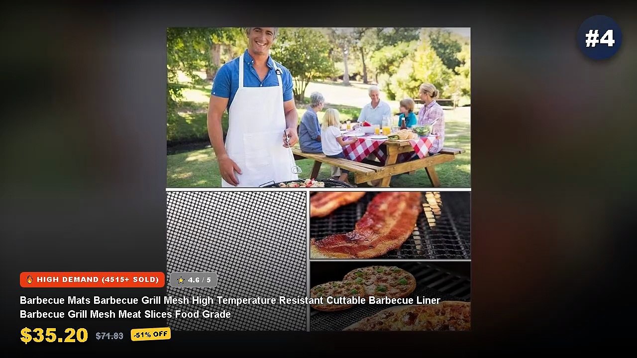 Amazing Grill Mats And BBQ Tool Sets For Backya...