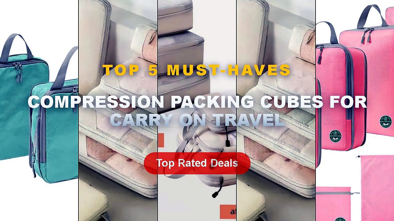 Ultimate Guide to the Best Compression Packing Cubes For Carry On Travel