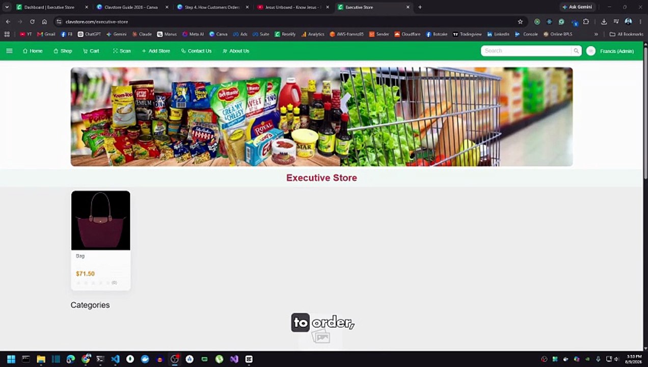Step 4. How Customers Orders Online