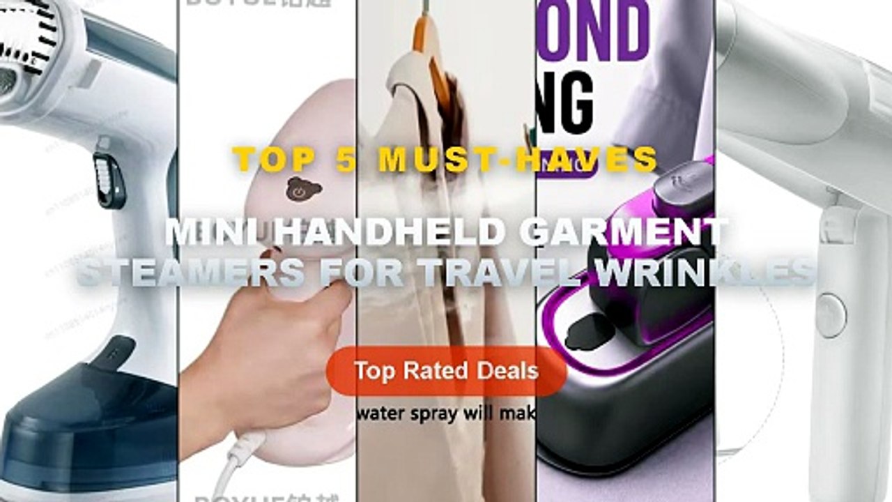 Why Everyone Is Buying Mini Handheld Garment Steamers For Travel Wrinkles - Portable Mini Steam Iron Handheld Garment St...