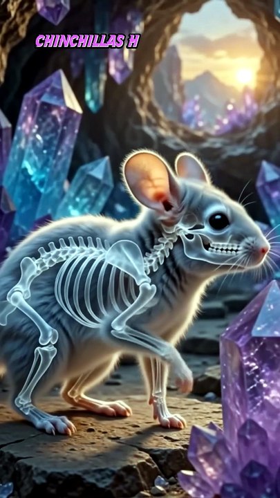 What is Inside a Chinchilla's Body ? 🐭 Chinchilla is The Mountain Survivor.